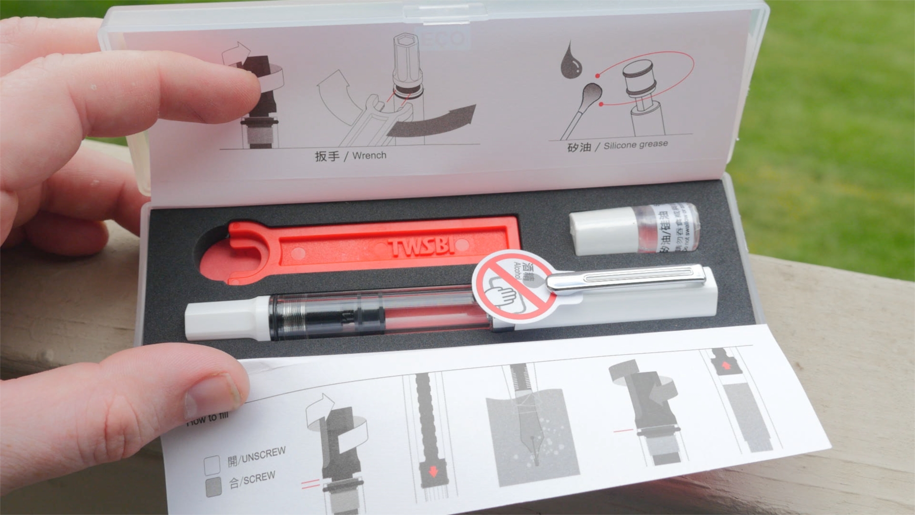 TWSBI Eco packaging fountain pen