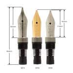 pelikan-m100-vs-m150-vs-m215-nib