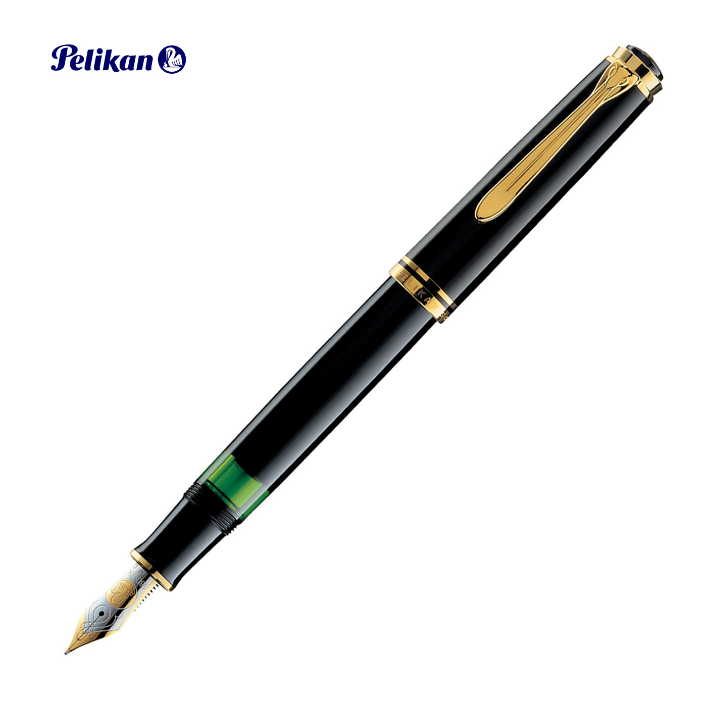 Pelikan M1000 Fountain Pen – Black – The Nibsmith