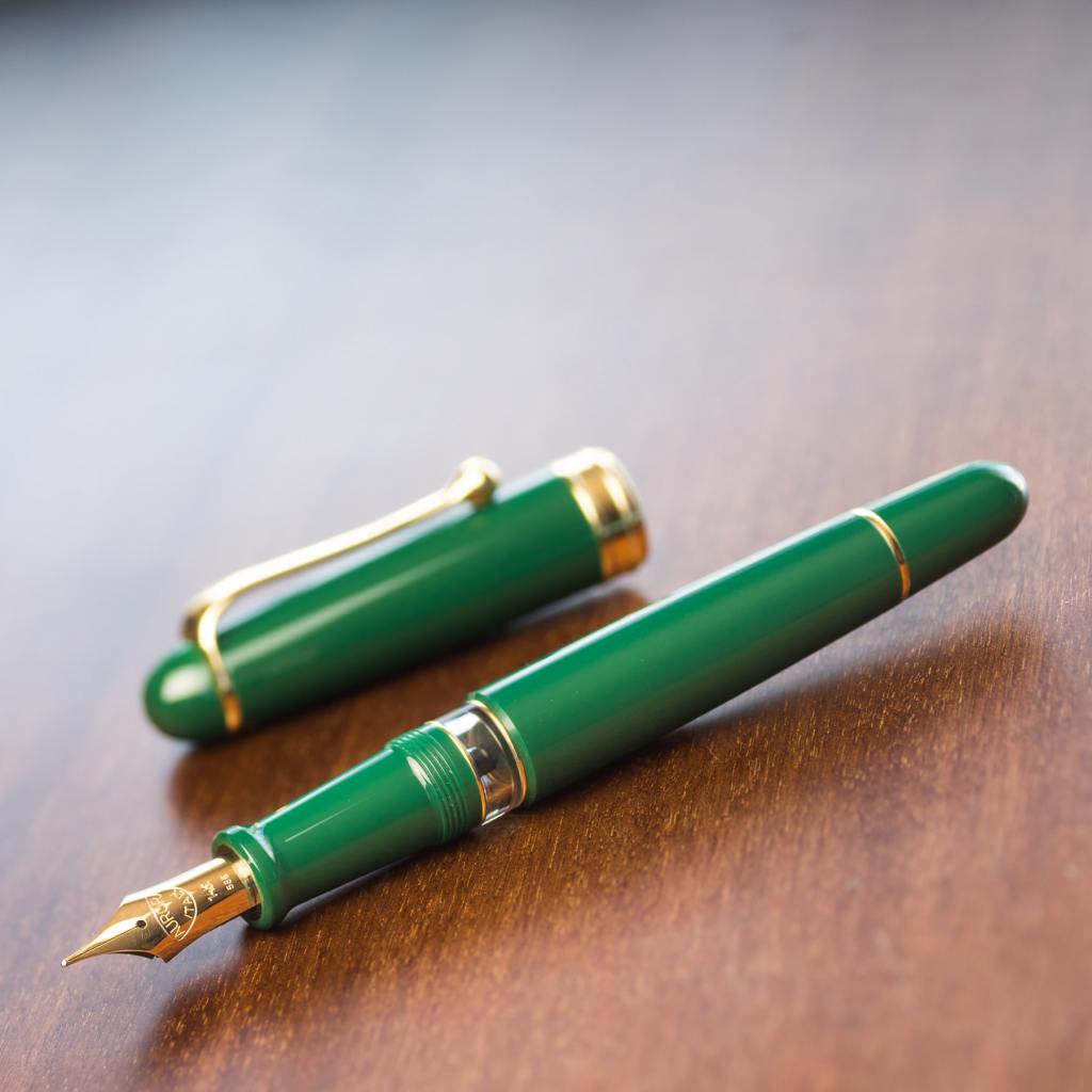 Aurora 88 Flex Nib 70th Anniversary LE Green Fountain Pen – The Nibsmith