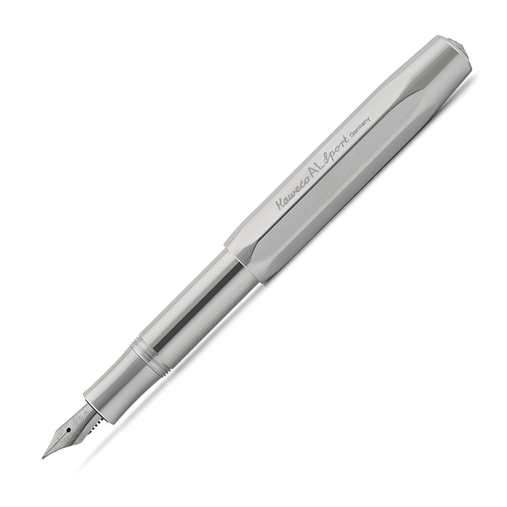 Kaweco AL Sport Fountain Pen, Raw Polished – The Nibsmith
