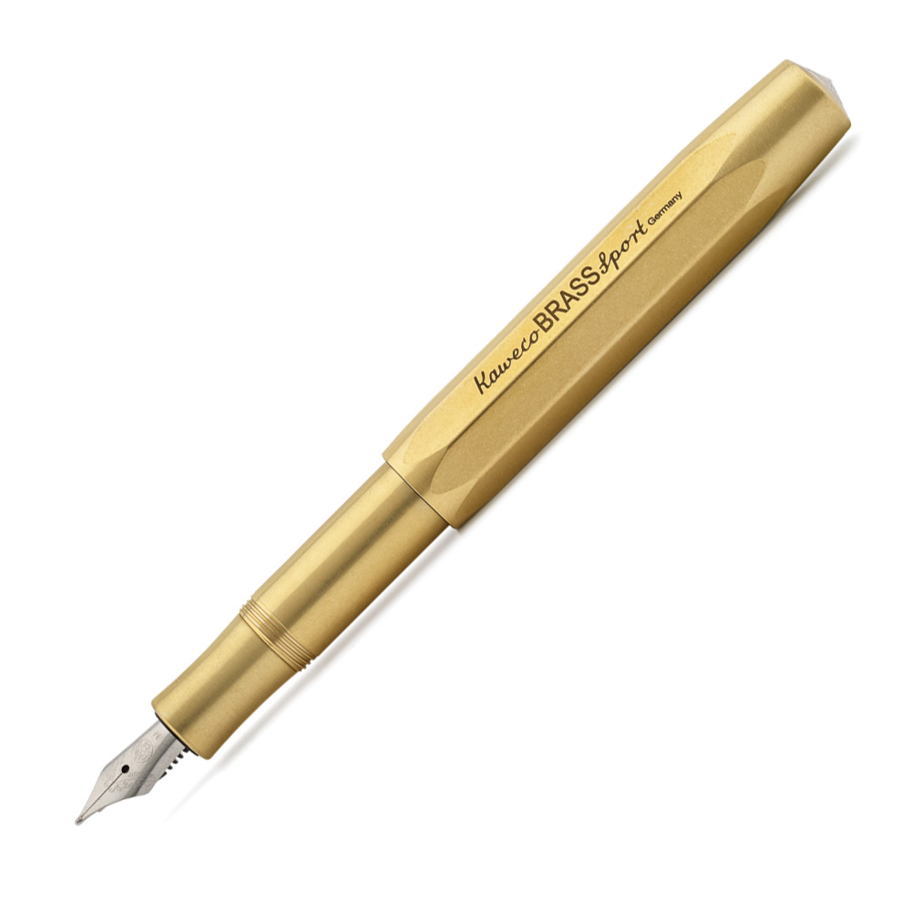 Kaweco Brass Sport Fountain Pen - The Goulet Pen Company