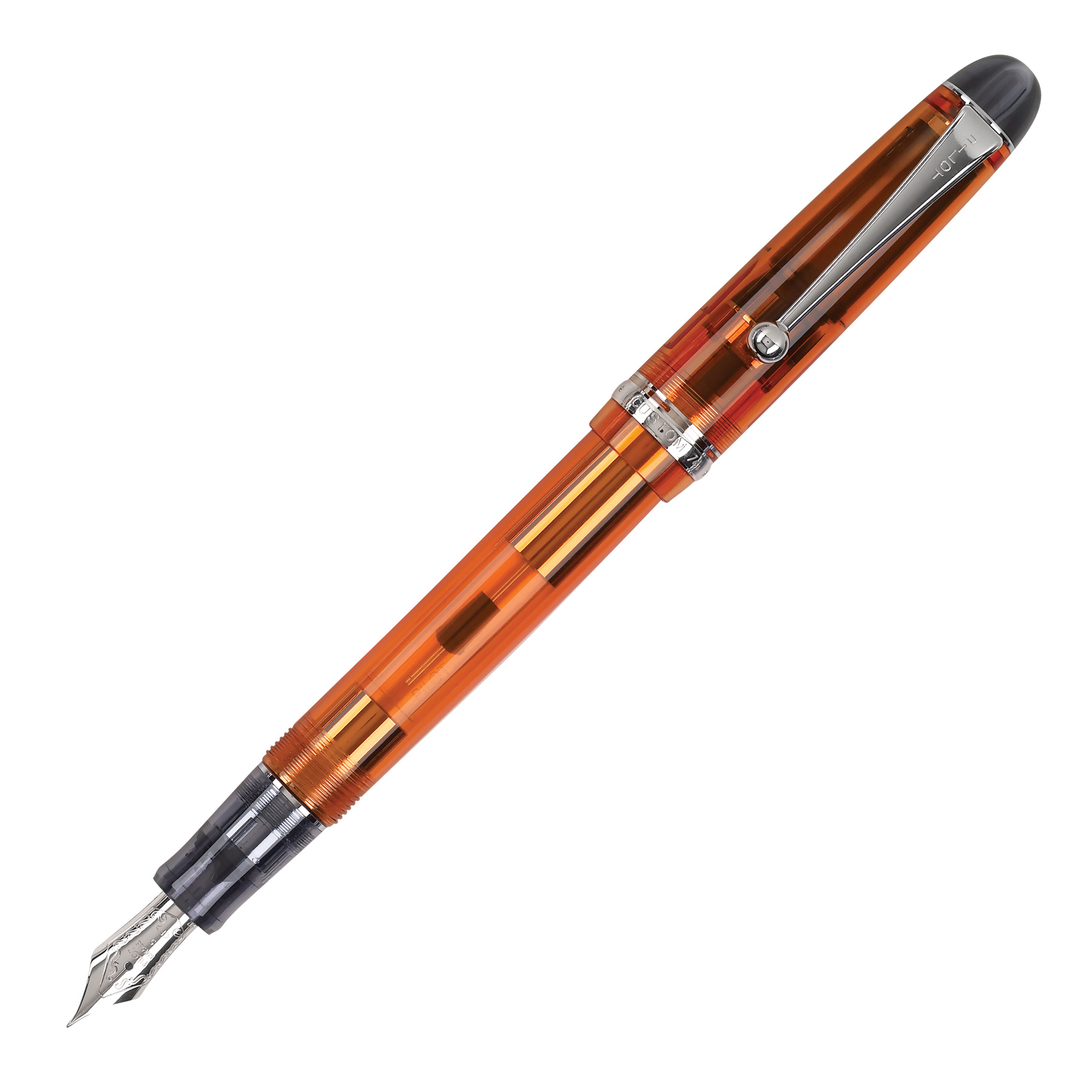 Pilot Custom 74 Fountain Pen – Orange – The Nibsmith