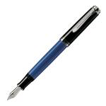 Pelikan M405 Fountain Pen – Blue Stripe – The Nibsmith