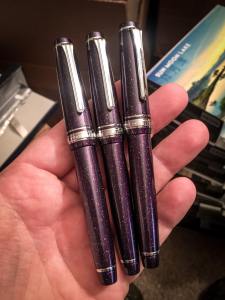 Sailor Purple Cosmos Pro Gear Slim fountain pen