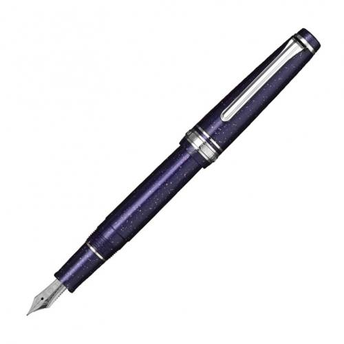 sailor purple cosmos pro gear slim fountain pen