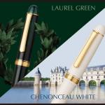 platinum 3776 laurel green and chenonceau white