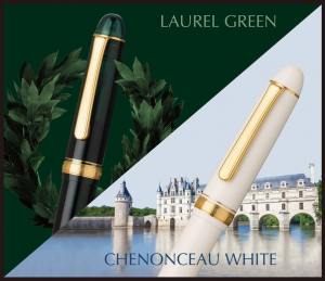 platinum 3776 laurel green and chenonceau white