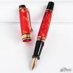 Aurora Optima 365 Coral Red Limited Edition Fountain Pen – The