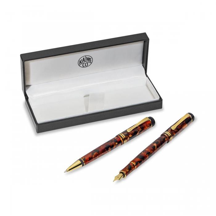 Kaweco-DIA2-amber-fountain-pen-limited-edition-set-10001603