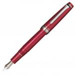 sailor-red-supernova-pro-gear-slim-fountain-pen-posted