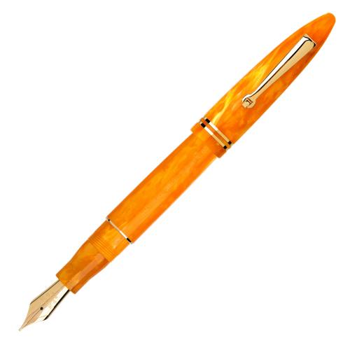 leonardo-furore-arancio-gold-open-fountain-pen