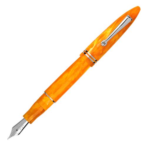 leonardo-furore-arancio-rhodium-open-fountain-pen