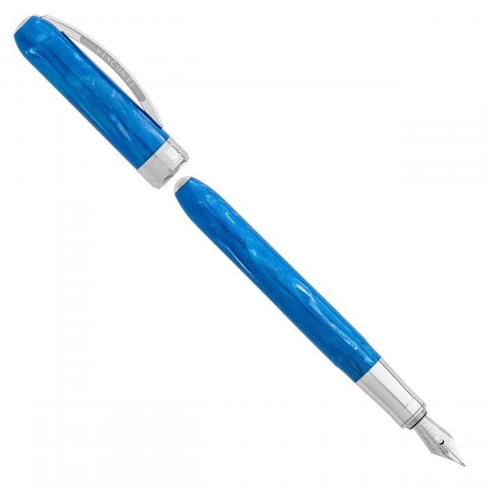 Visconti-Rembrandt-Azure-Blue-fountain-pen-posted-nibsmith