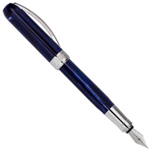 Visconti-Rembrandt-Blue-fountain-pen-posted-nibsmith