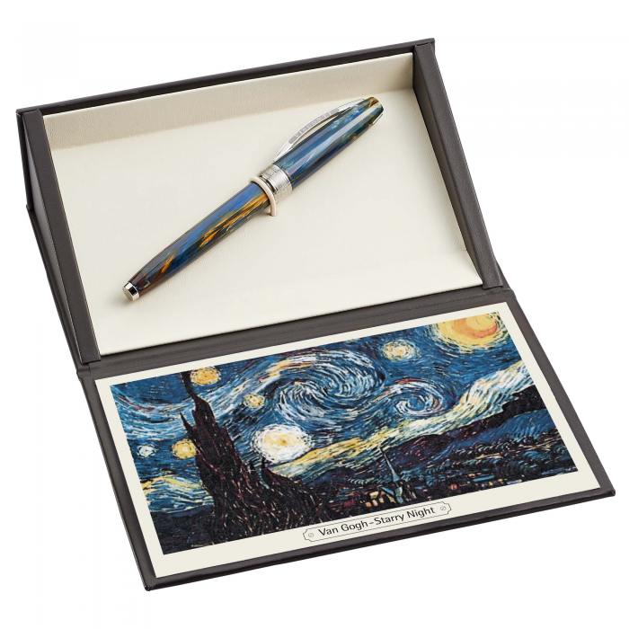 Visconti-Van-Gogh-starry-night-fountain-pen-box-Nibsmith