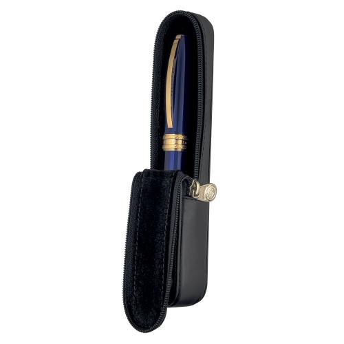 visconti-one-pen-zippered-case-open