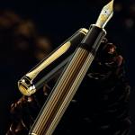 Pelikan-m800-brown-stripe-fountain-pen-nibsmith