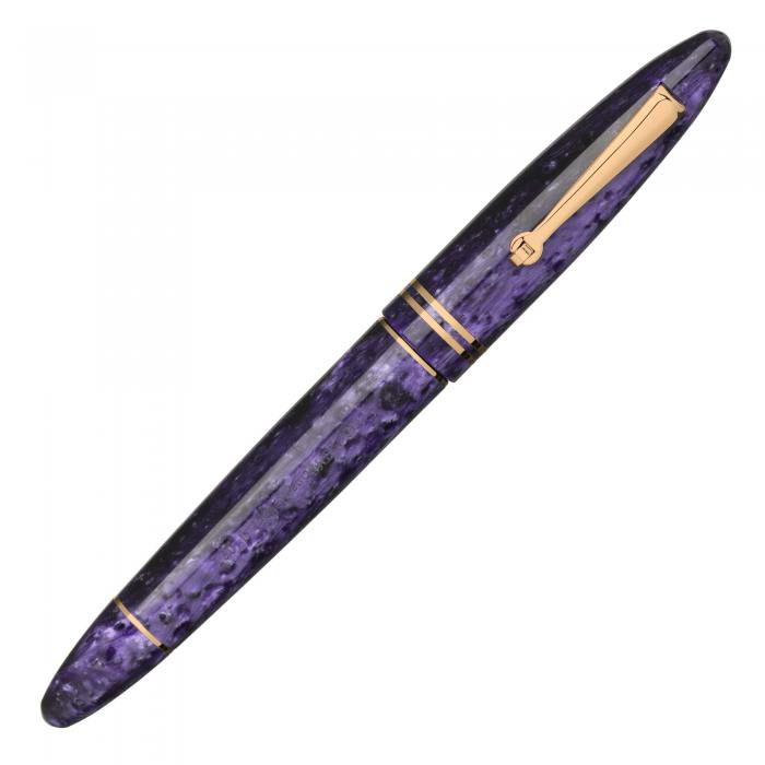 leonardo-furore-purple-rg-fountain-pen-capped-nibsmith