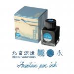 Taccia-Ukiyo-e-Hokusai-fukakihanada-light-blue-fountain-pen-ink