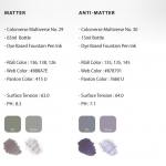 Colorverse Fountain Pen Ink - Matter & Anti-Matter, Two Bottled Set - Image 2