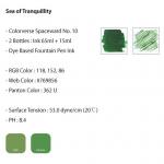 Colorverse Fountain Pen Ink - Sea of Tranquility, Two Bottle Set - Image 2