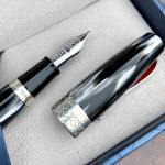 Montegrappa Miya 450 Limited Edition Fountain Pen – Black & White