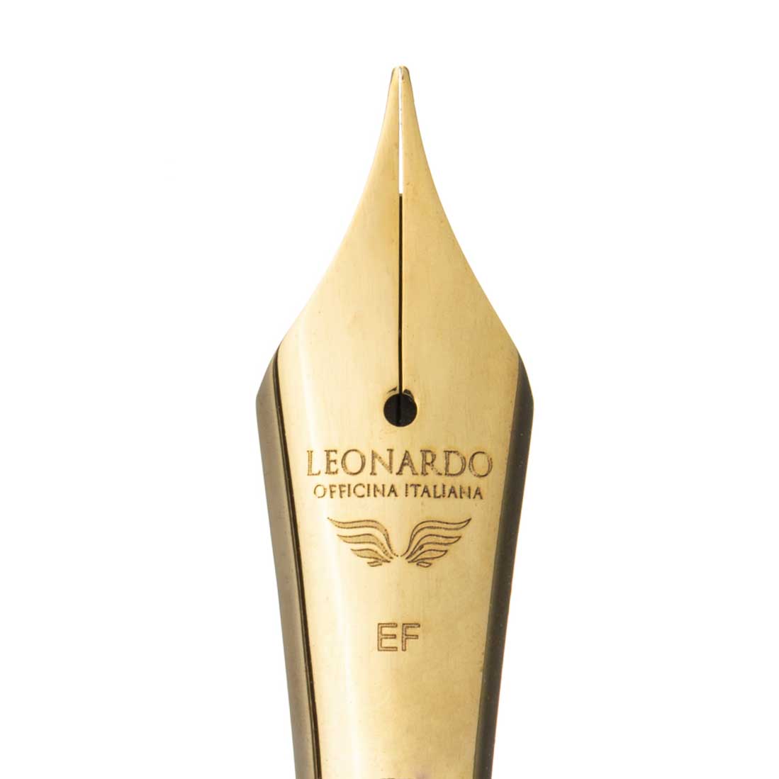 Leonardo Nib Steel, Goldplated The Nibsmith