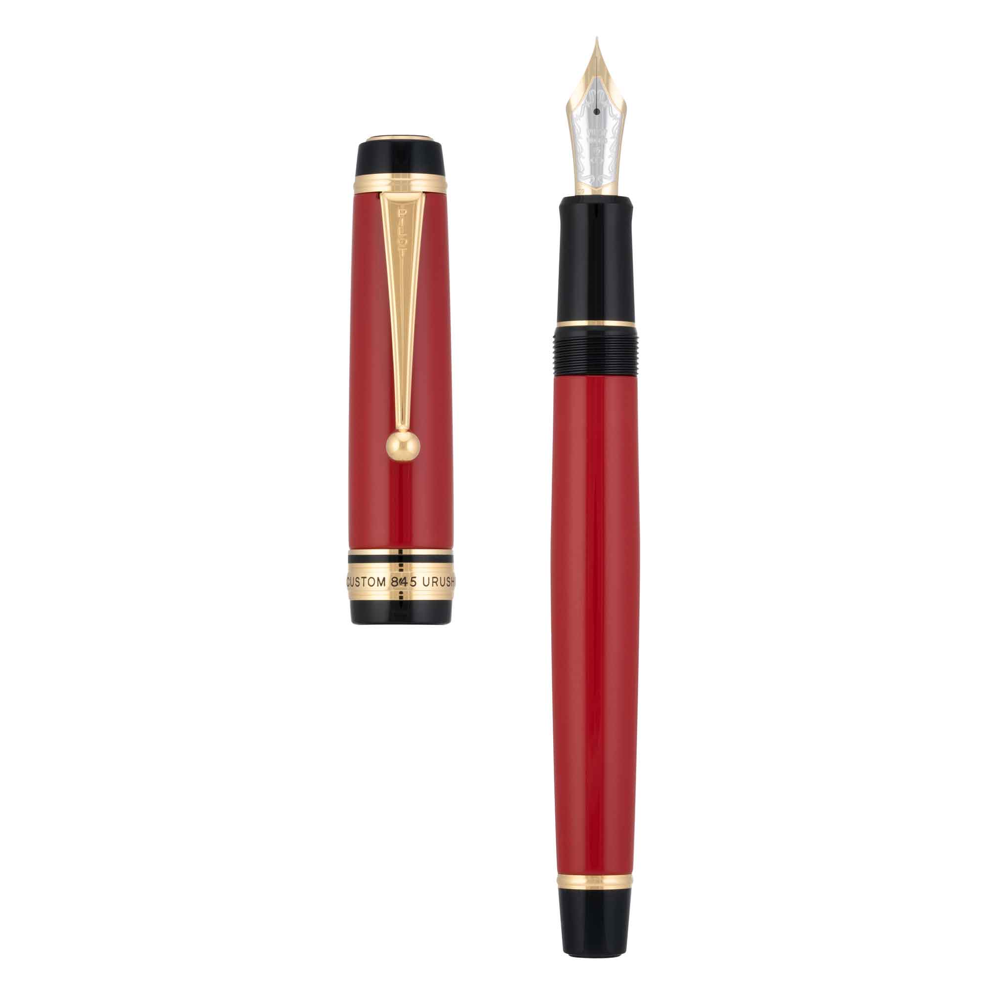 Pilot Custom 845 Fountain Pen - Vermillion Urushi