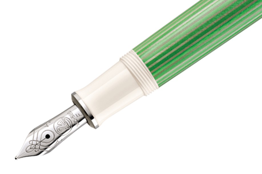 Pelikan M605 Green-White Special Edition Fountain Pen