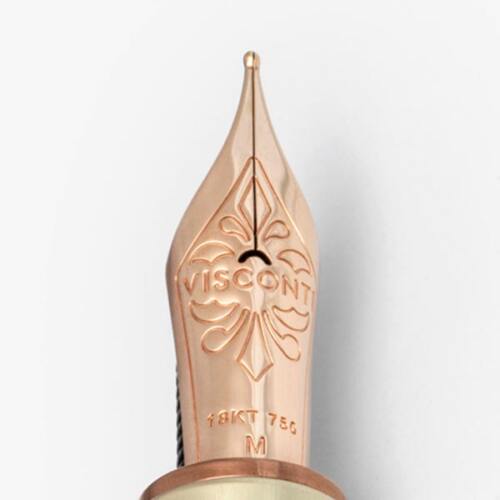 Visconti-nib-18k-rose-gold-in-house-nibsmith