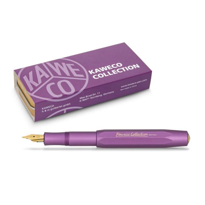 Kaweco-Collection-AL-Sport-vibrant-violet-fountain-pen-packaging-nibsmith