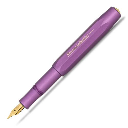 Kaweco-Collection-AL-Sport-vibrant-violet-fountain-pen-posted-nibsmith
