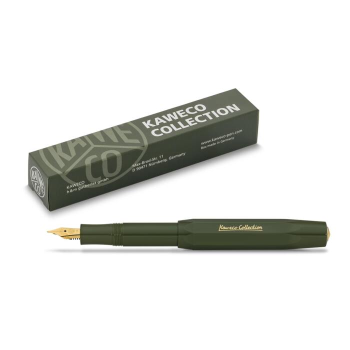 Kaweco-Collection-Sport-Dark-Olive-fountain-pen-packaging-nibsmith