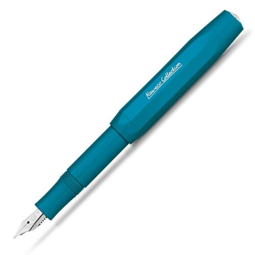Kaweco-Collectors-Edition-cyan-posted-fountain-pen-nibsmith