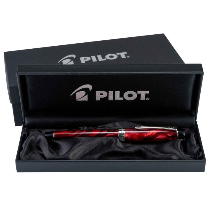 Pilot-Custom-Heritage-SE-Marble-Red-fountain-pen-box-nibsmith