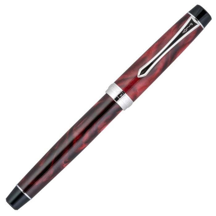 Pilot-Custom-Heritage-SE-Marble-Red-fountain-pen-capped-nibsmith