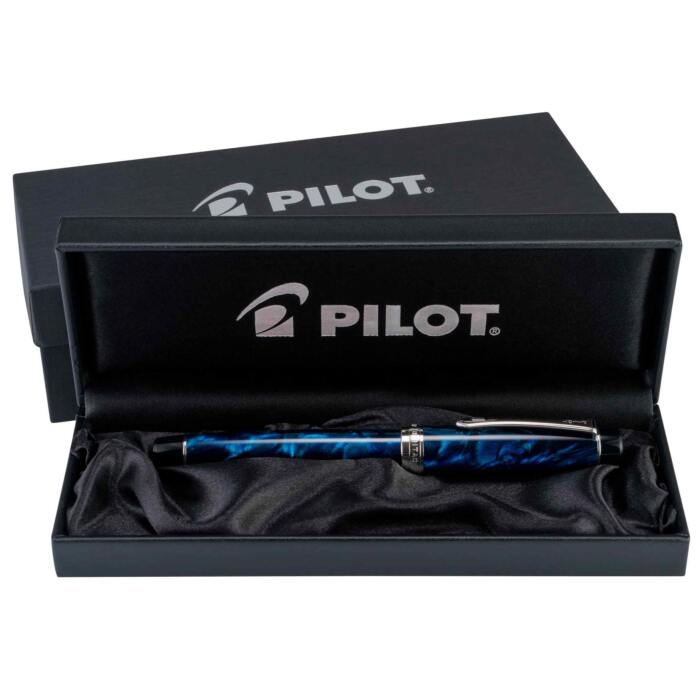 Pilot-Custom-Heritage-SE-Marble-blue-fountain-pen-box-nibsmith-2A