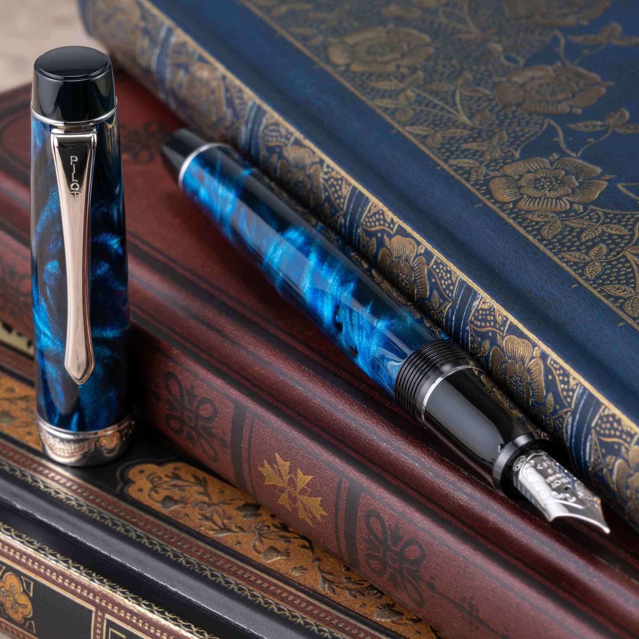 Stylo-plume Pilot Custom Heritage SE Blue Marble - Vulpen / Stylo-plume