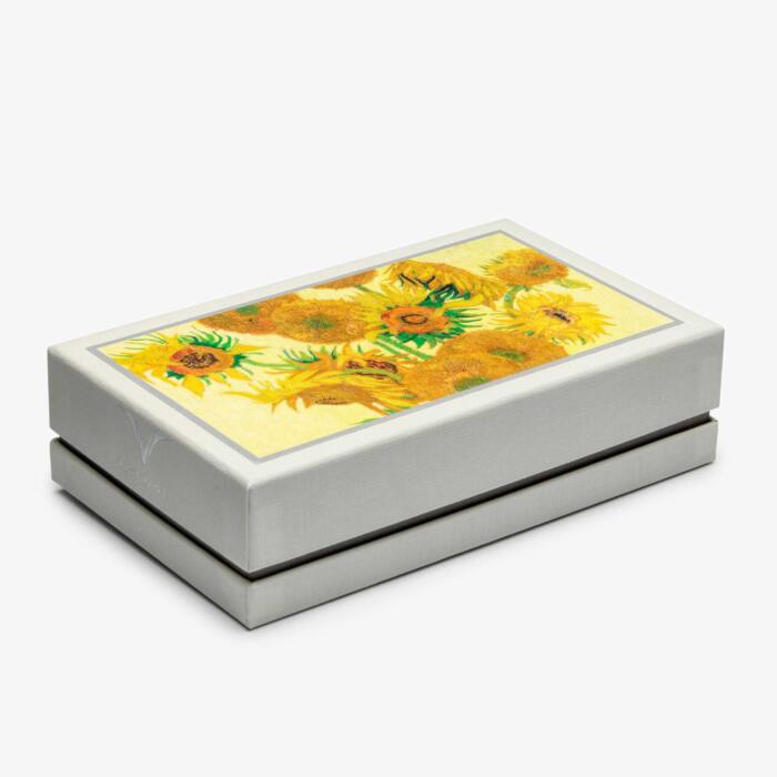 Visconti-Van-Gogh-Sunflowers-fountain-pen-box-closed-nibsmith