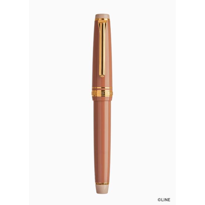 Sailor-PGS-LINE-FRIENDS-BROWN-fountain-pen-capped-nibsmith