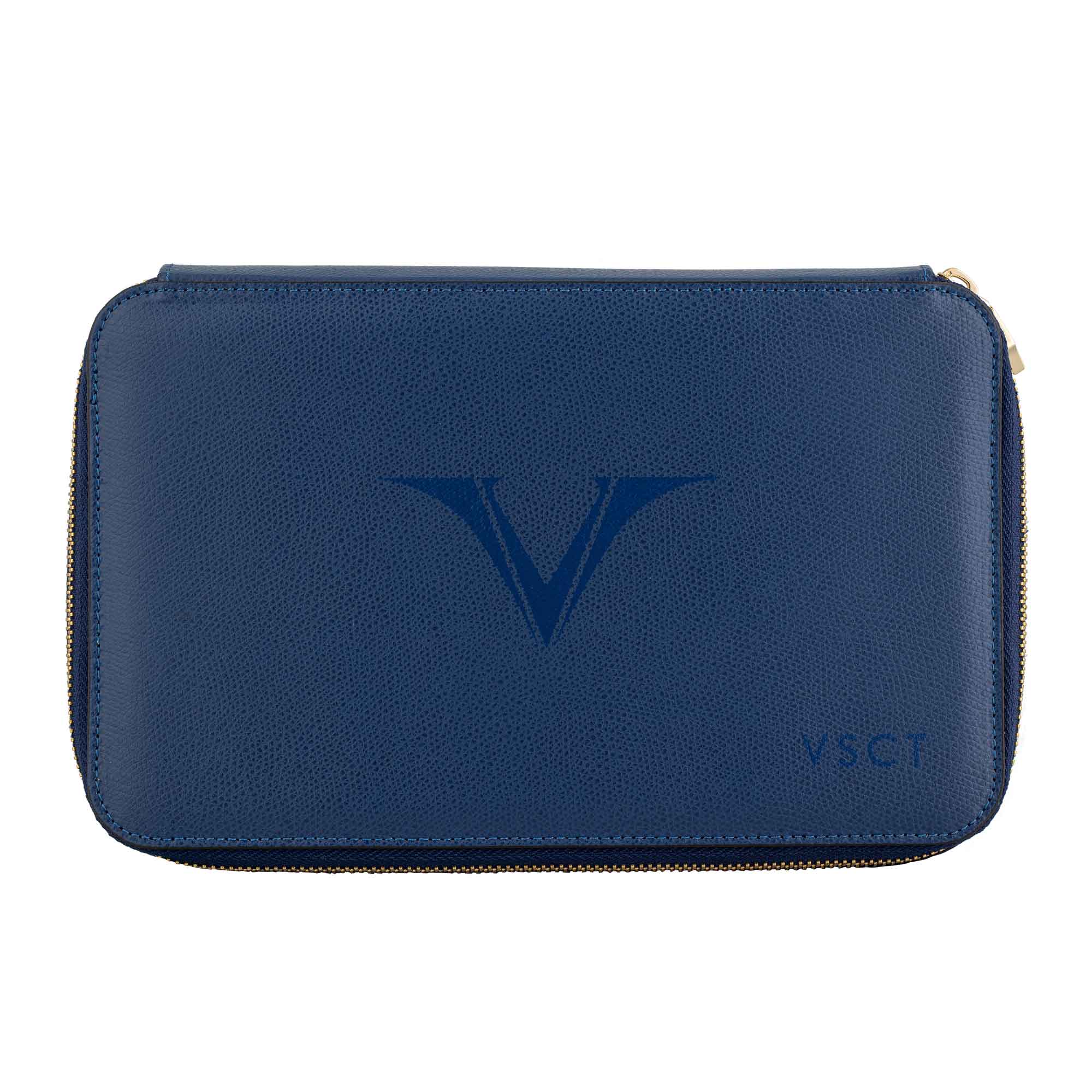 Visconti VSCT Leather Collection – 4 Pen Zippered Case – The Nibsmith