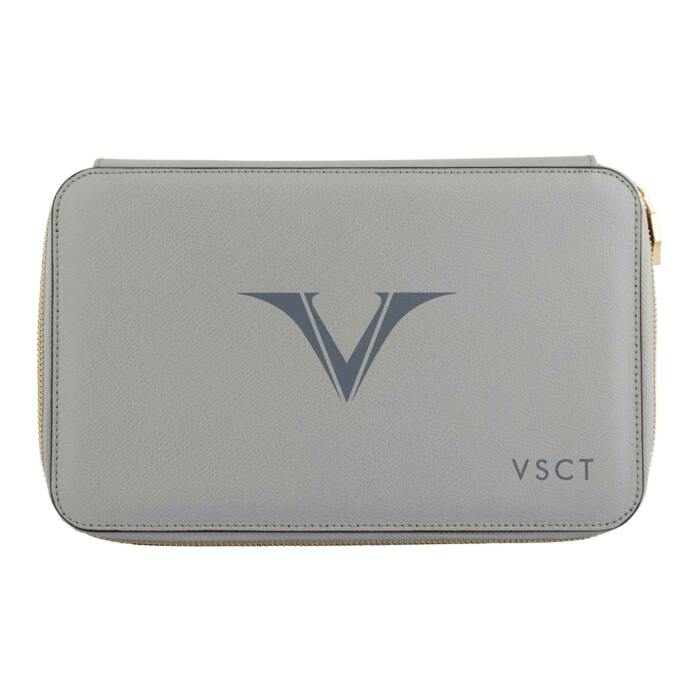 visconti-vsct-12-pen-holder-grey-closed-front-KL11-03-nibsmith