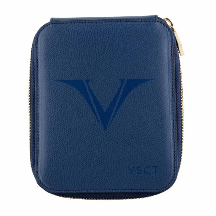 visconti-vsct-6-pen-holder-blue-closed-front-KL09-02-nibsmith