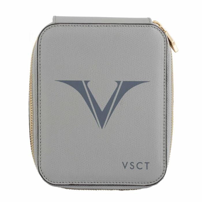 visconti-vsct-6-pen-holder-grey-closed-front-KL09-03-nibsmith