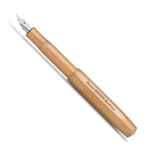 Kaweco-Bronze-Sport-FP-posted-nibsmith