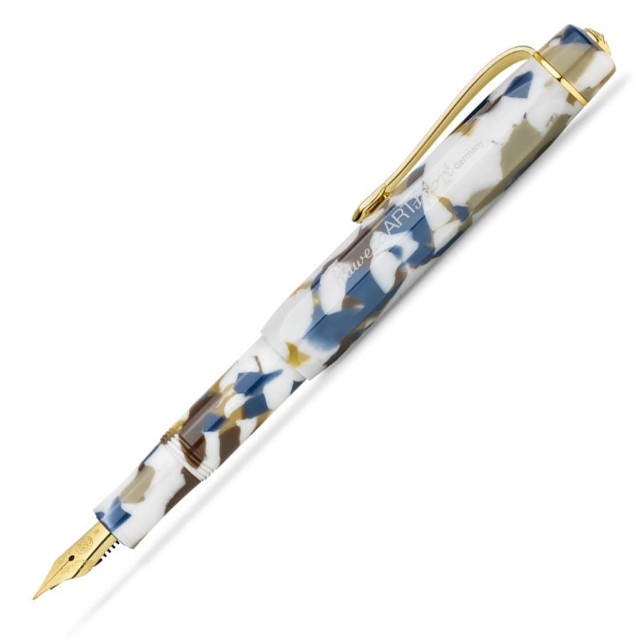 Kaweco ART Sport Fountain Pen - 2023 Release - Terrazzo, Gold Trim