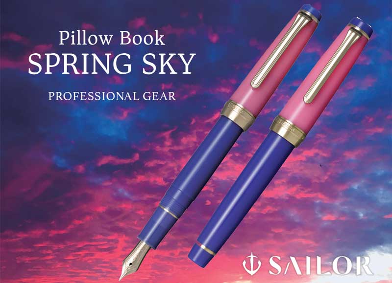 Sailor Pro Gear Fountain Pen – Spring Sky