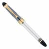 Custom-823-Clear-fountain-pen-capped-nibsmith