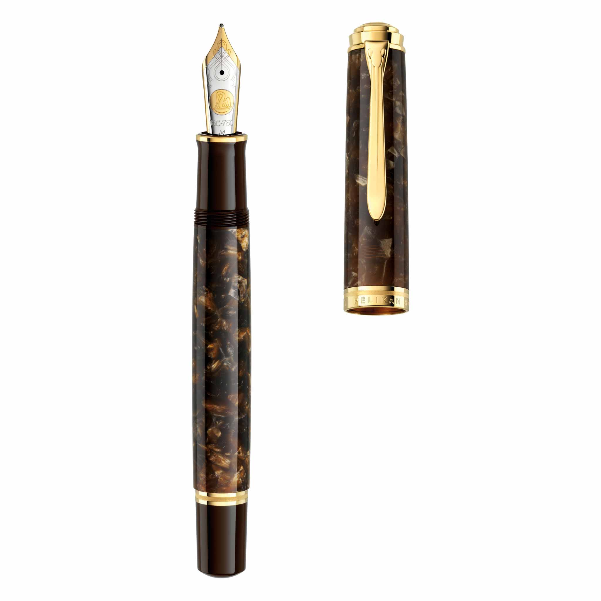 Pelikan M1000 Fountain Pen - Renaissance Brown